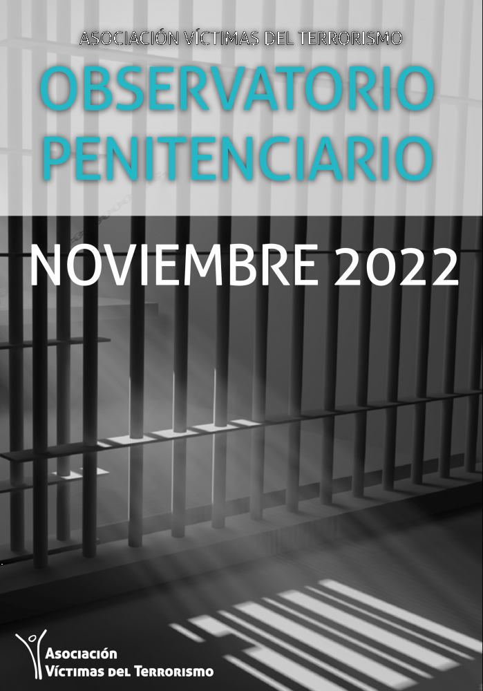 OBSERVATORIO DE POLÍTICA PENITENCIARIA DE LA AVT - NOVIEMBRE 2022